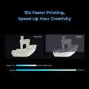 Creality Hyper PLA Filament 1.75mm Bundle 2KG, RFID 3D Printer Filament for High-Speed Printing up to 600mm/s, 0.03mm Accuracy, 3D Printing Filament for Most 3D Printers (White&White)