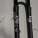 26/27.5/29 inch MTB Dual Air Suspension Fork, 1 1/8 Straight Tube, 120mm Travel, QR 9mm×100mm, Manual Lockout, Lightweight Front Fork for XC/AM Mountain Bike