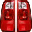 Boine Tail Light Compatible With 2008-2016 Ford F250 F350 F-250 F-350 Driver and Passenger Side Rear Light Brake Lamps Replaces FO2800208 FO2801208