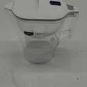 Amazon Basics 10-Cup Pitcher with Filter Compatible with Brita Water Filter Pitcher for Clean, Crisp Water, WQA and NSF Certified, Made in Europe
