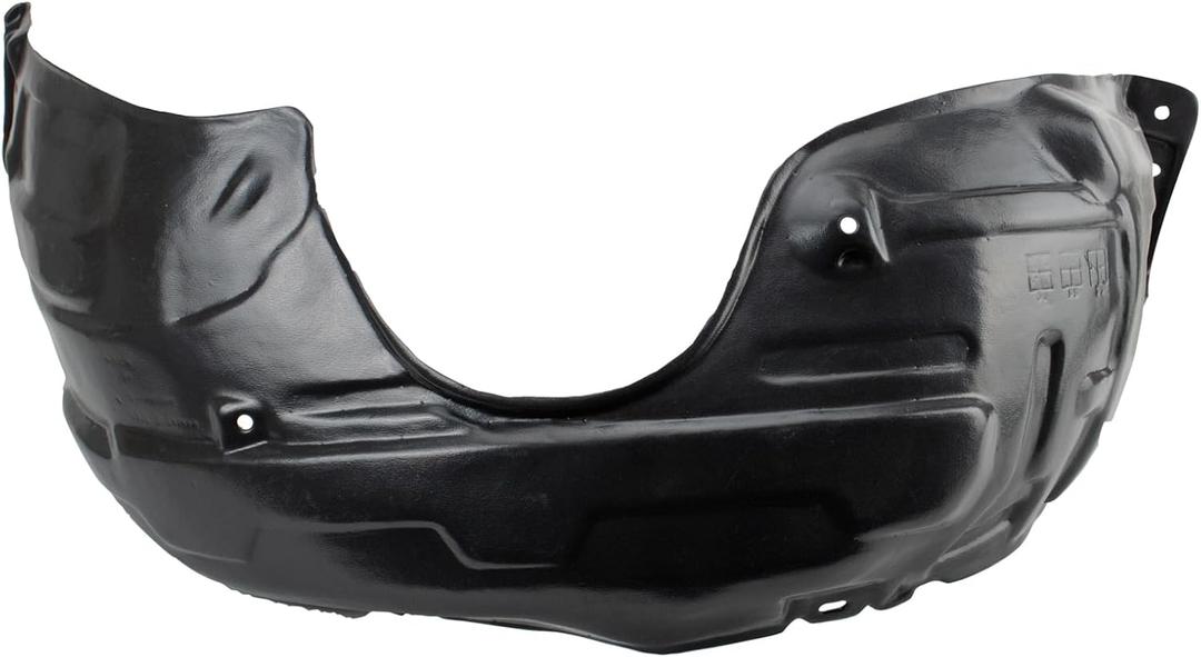 TRQ Front Right Inner Fender Liner Passenger Side Compatible with 2002-2006 Toyota Camry TO1249116