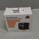 Double love Wrist Blood Pressure Monitor Led Display, Touch Screen Wrist Blood Pressure Cuff 99x2 Reading Memory Wrist Bp Monitor with Carrying Case(Black)