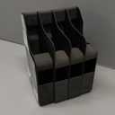 BenchMaster Vertical Pistol Rack, Handgun Safe Storage, Holds 2 to 12 Pistols, Secure Gun Holder Organizer, Kydex and High-Density Foam, No Metal, Lightweight, Sturdy, No Flex, Made in USA