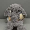 IKASA Elephant Stuffed Animal Plush Toys Soft Gifts (Gray)