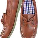 HOMEHOT Boys Dress Shoes Casual School Shoes Slip on Boys Loafers (Toddler/Little Kid/Big Kid) (Brown)