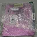 Clipboard Folio with Storage Clipboards Padfolio Notebook for Letter Size (11" x 8.5"), Clipboards with 10 Pockets and 5 Folders Nursing Teacher School Essentials (Purple)