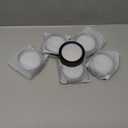 USB Rechargeable RGB Puck Lights with Remote, 2400mAh Color Changing Battery Powered Tap Light Classroom Magnetic Push light Stick On Closet lamp Wireless LED Shelf Lighting Under Cabinet Touch Lights