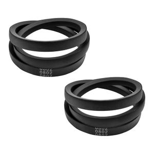 2Pcs Snow Blower Drive Belt V-Belt Compatible with Ariens Deluxe 24" and 28" Replace 07200802