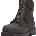 Timberland PRO Magnitude BOA 8 Inch Composite Safety Toe Waterproof Puncture Resistant, Size: 8.5