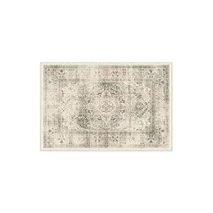 RUGGABLE Washable Vintage Area Rug – Sarrah Sage 2x3, Stain-Resistant, Non-Slip – Small Machine Washable Rugs for Living Room, Bedroom, Hallway, Entryway & Bathroom–with Standard Pad