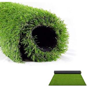 LITA Thick Artificial Grass Turf Lawn Customized Size 6.5 x 10 Feet, 1.38" Indoor Outdoor Garden Lawn Landscape Synthetic Grass Mat Fake Grass Rug