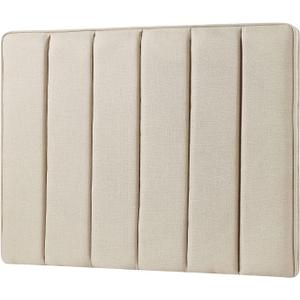 Tavira Allure College Dorm Headboard - Broad Panel - Linen Beige