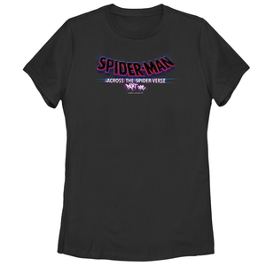 Women's Spider-Man: Across The Spider-Verse Movie Logo T-Shirt XS
