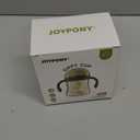 Baby Sippy Cups 6-12 Months, Spill Proof Weighted Straw Cup with Handle for Toddlers 1-3, 2 Silicone Straws, PPSU, BPA Free, 6 oz (Green)