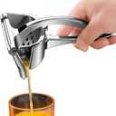 Manual Fruit Juicer Aluminum Alloy Manual Juicer Hand Press Manual Juice Extractor Machine Heavy Duty Alloy Lemon Press Squeezer Portable Manual Juicer Orange Simple Extractor Tool