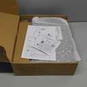 Veken Wide Rain Shower Head with Handheld, High Pressure Rainfall Showerhead Combo with Arm for Bathroom Accessories, Home Decor, Detachable Dual Shower with Multi Modes Handheld Spray, Silver Chrome (Standard Flow(2.5GPM))