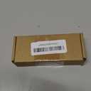 KAMANINA End Cap Replacement Finials for 3/4 or 5/8 Inch Curtain Rods, Drapery Rod Ends with M6 Standard Screws, Set of 2, Shiny Silver