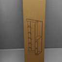 Exper City Coat Rack Wall Mount with Shelf, 26IN Wooden Coat Hanger Hooks Wall Mount with 8 Metal Hooks, Hanging Shelf with Hooks, Wood