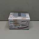 BEAUTURAL Mini Travel Steam Iron for Clothes with Dual Voltage, Temperature Control, Non-Stick Soleplate and Cord Storage, Ideal for Sewing, Quilting and Handcraft (White)