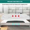 TANYOO Sagging Mattress Support Fix Sinking Beds High Density Foam Insert Pad for Sagging Bed Repair and Extends Life 60 x 25 x 2 Inches