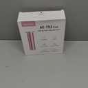 AprElm 4.8IN Longer Electric Foot Callus Remover with 80pcs Sandpaper Discs, Professional Aluminum Callus Remover for Feet, Stepless Speed Control Pedicure Tools for Dead Skin (Pink)