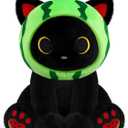 Cat Plush Toys- 8inch Cute Stuffed Cat with Removable Fruit Hood