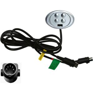 Recliner Remote Replacement Lift Chair for Raffel Systems 4 Button 5 Pin Hand Control Model CTR UR2 25 Replacement with USB