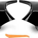 Mirror Cover Caps for E90 LCI - Durable Quality Glossy Black, Compatible with 3 series E90 E91 E92 E93 (2008-2011) - Upgrade Your Ride Now