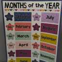 Teacher Created Resources Oh Happy Day Months of The Year Chart, 17" x 22"