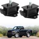 2PCS Front Left & Right Engine Mount Set for 1988-2004 Toyota Tacoma / 4Runner / Pickup / T100, Engine Motor Mount Replace 12361-62110, 1236162110, 12361-65010, 1236165010, 12361-65011, 1236165011