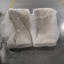 Upholstered Dining Chairs Modern Sidechair Performance Fabric High Back Armlesschair for Diningroom Kitchen,Cream,Set of 2