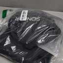 Sondur Travel Cushion  CloudAir Technology Airplane Seat Cushion  Inflatable Travel Cushion for Long Flights  Portable Air Cell Design, Puncture-Resistant Waterproof Pad  Black