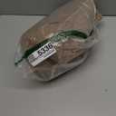 AITAF Furry Faux Sheep Wool Fleece 5cm Long Pile Faux Fur Fleece Fabric Soft Curly Woolly Pile Fleece Material, for Cosplay Apparel Accessories Floor Decorations, 50x175cm (Dark Beige)