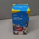 UNISE Christmas Dog Toys, Plush Squeaky Dog Toys for Large, Medium, Small Breeds with Detachable Rope to Keep Them Busy & Reduce Boredom