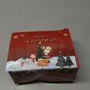 Mini Christmas Tree with Lights, 8 Pack Tabletop Christmas Tree with Lights for Indoor Christmas Decorations Holiday Party Ornagment, Christmas Centerpieces for Tables (8)