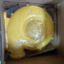 Inflatable Bounce House for Kids 3-10, 123" L x 110" Bouncy Castle, Jumping, Slide, Basketball Hoop, Ball Pits, Rings, Target Game Blower Included