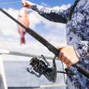 KastKing ReKon Saltwater Fishing Rod and Reel Combo, Fishing Poles & Reels Combo, Graphite Blank, Zirconia Rings, NyliTech Frame & Rotor, EVA Handle, Uplock Reel Seat