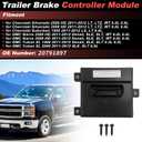 20791897 Trailer Brake Controller Module for Chevrolet Silverado 2500HD 3500HD Suburban 11-12 for GMC for Sierra 2500HD 3500HD Yukon XL 1500 Towing Electronic Brake Control Unit