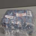 TEXTILOM 100% Turkish Cotton 4 Pcs Hand Towel Set, Luxury Hand Towels for Bathroom, Soft & Absorbent Bathroom Hand Towels Set (16 x 28 inches)- Blue