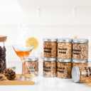 Natural Wood Chips for Cocktail Smoker - 8 Flavors - for Cocktail Parties, Fast-Burning Smoking Chips Compatible with Electric Whiskey Smokers & Smoke Guns, Smoker Accessories Gift Set for Men