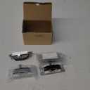 4 Pack Illuminated Light Switch, Lightswitch with LED Night Light, Automatic On/Off Sensor, Single Pole Switch, 15Amp 120/277Volt,White