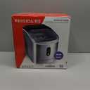 Frigidaire EFIC103-AMZ-SC Counter Top Maker with Over-Sized Ice Bucket, Stainless Steel, Self Cleaning Function, Heavy Duty, Stainless
