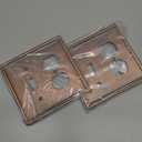 2-Pack Combo Toggle/Duplex Light Switch Cover Plate, Antique Copper Wall Outlet Cover Plate, Decorative Wall Receptacle Cover for Electrical Outlets, Light Switch, Durable Solid Zinc Alloy
