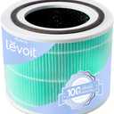LEVOIT Core 300-P Replacement Filter for Toxin Absorber, Genuine Core300S-P Air Purifier Filters, Supports HEPA Sleep Mode, High-Efficiency Activated Carbon, Core 300-RF-TX, Green