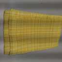 Kevin Textile Pack of 2 Decorative Outdoor Waterproof Throw Pillow Covers Lumbar Pillowcases Modern Cushion Cases for Patio Couch Bench 12 x 20 Inch Yellow