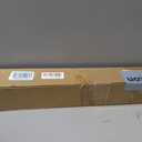 LazBlinds No Drill Bamboo Roman Shades, 31x64, Ceylon Vintage White