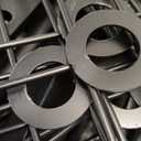 Ripeng 2 Pcs 4-Tier Rotating Retail Display Stand - Spinning Display Rack with Wheels for Earring Jewelry Keychains - Adjustable Movable Shop Spinner for Vendor Events & Stores Craft Shows, Black