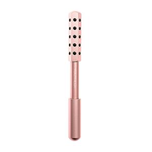 Radiance Roller Germanium Stone Facial Massage Tool/Wand Face Roller for Lifting, Sculpting, De-Puffing, Glow Boost, Energizing & Cooling Effect (Rose Gold)