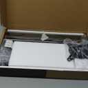 Single LCD Computer Monitor Free-Standing Desk Stand Mount Riser for 13 inch to 32 inch screen with Swivel, Height Adjustable, Rotation, Vesa Base Stand Holds One (1) Screen up to 77Lbs(HT05B-001)) (Black)