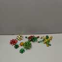 JOYIN 24 PCS Christmas Wrap Gift Bows with 20 Multi-Colored Assorted Size Self Adhesive Bows, 2 Tinsel and 2 Curly Ribbon Bows Wrapping Accessory for Gift Wrapping, Christmas Wrapping Decoration